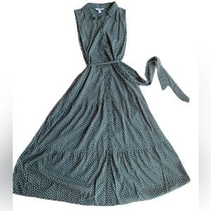 Croft & Barrow Polka Dot Midi Dress